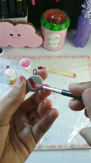 diy clay charms #diy #trendingshorts ✨🌈