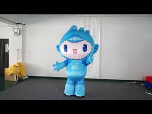 Walking Inflatable 2022 Hangzhou Asian Games Mascot Costume for Visual Stage Decoration