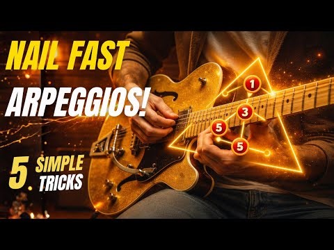 Stop Playing Scales: One Simple Arpeggio Shape, 5 Pro Phrasings