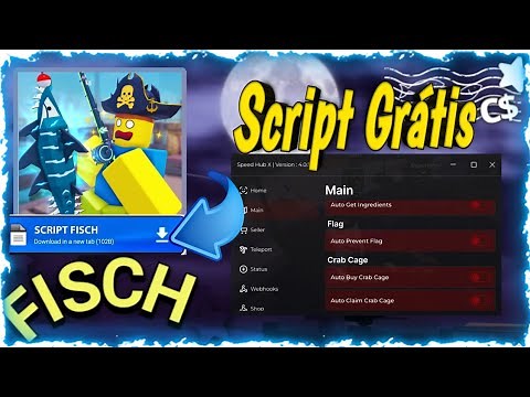 SCRIPT GRÁTIS PARA FISCH 🐟 AUTO FARM | AUTO SELL | INSTAN COINS | SCRIPT PARA ROBLOX DE CELULAR Y PC