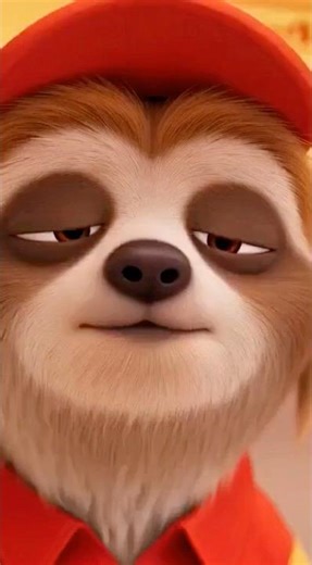 This sloth works at a fast food restaurant and it goes exactly how you'd expect🦥🍔 #shorts #cartoon