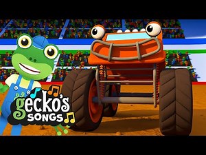 Max The Monster Truck Song!🎵Classic Nursery Rhymes for Kids🎵Gecko's Garage