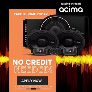 Apply, Get Approved, Then Shop. It's That Simple! Acima offers a flexible, lease-to-own solution with no credit needed for you to take home a new system. Come see us today! | ASPEN SOUND | Facebook