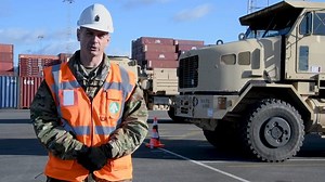 Watch U.S. Army #SurfaceWarriors offloading 1st Cavalry Division equipment from the American Roll-on Roll-off Carrier ARC Integrity at the Port of Antwerp, Belgium. The deployment is supporting U.S. Army Europe exercise #DefenderEurope 20. #Togetherwedeliver 598th Transportation Brigade - SDDC American Roll-on Roll-off Carrier ARC 838th Transportation 690th Transportation Detachment-RPOE | U.S. Transportation Command (USTRANSCOM)