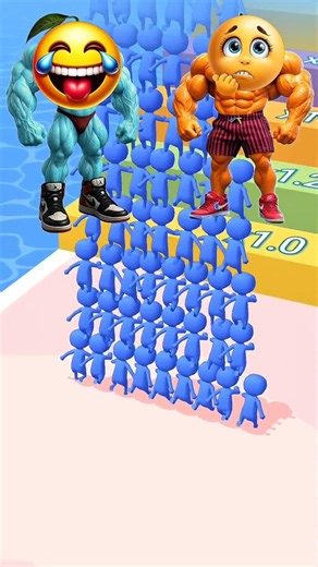 🛑 Count Master Games fire and ice 💀 #shorts #gaming #shortsgame #shortsfunny #mobilegame