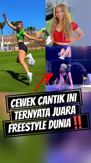 Si Cantik Queen Of Freestyle Football : Lisa Lewis‼️#shortsvideo