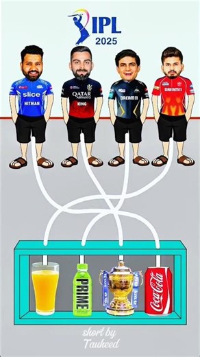 IPL Trophy Joosh Kise Milega? | AI Cartoon Video #shortsfeed #ytshorts #ai #cricket