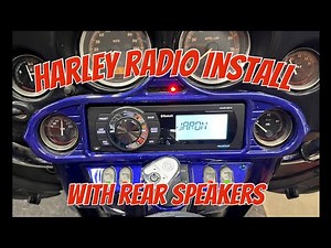 Harley Davidson radio replacement and aquatic av review