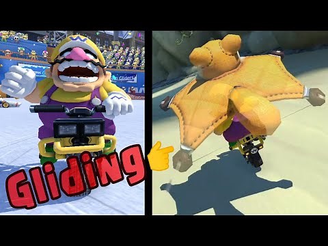 Mario Kart 8 deluxe how to use glider