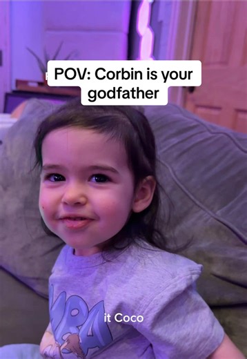 HSM just turned 20 so we introduced Violet to the first movie 🥹 She had no idea her “Coco” was CORBIN. And she was very concerned that Sasha wasn’t there with him lolllll @Corbin Bleu #HSM #godparents #bestfriends