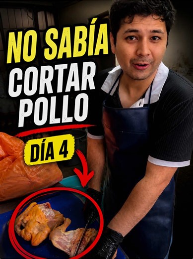 No sabía cortar pollo… y ahora esto es mi vida. Día 4 intentando salvar MasterKing 🍗🔥 (estamos quinto anillo frente a la villa olímpica) #restaurante #Comida #Pollo