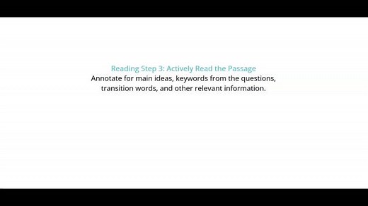 Actively Read and Annotate the Passage | Study.com ACT Reading Test Prep