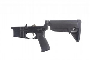 BCM 'blem' complete lower with flared magwell, Gunfighter grip/stock/trigger guard/QD end plate, H ...