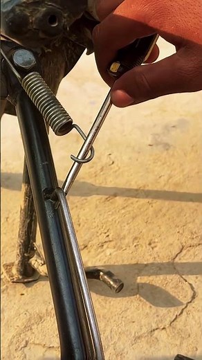 Install the working motor support root spring #shorts