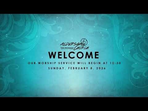Aldersgate FMC Sunday Worship Service