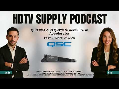 QSC VSA-100 Q-SYS VisionSuite AI Accelerator