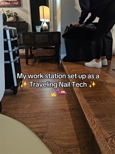 Setting Up My Mobile Nail Station for Travel