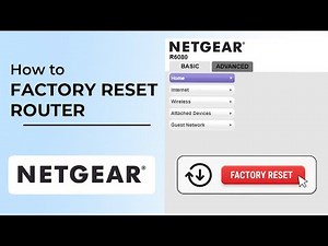 ✅ How to soft reset NETGEAR router settings | Reset v1 to default v1