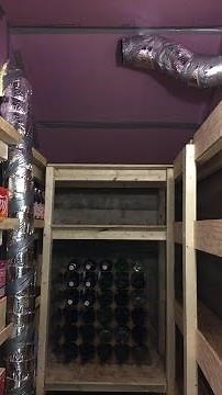Root cellar/ cold room insolation and venting