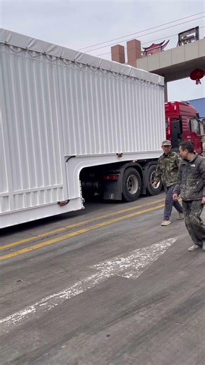 Box semi-trailer manufacturing plan