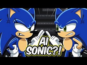 SONIC SPEAKS TO SONIC A I! Gotta Go Fast A I Wants To EXPOSE ME!!