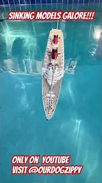 Sinking Models Galore!!! HMHS Britannic, RMS Titanic, RMS Queen Elizabeth - 2025 Advert