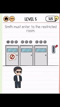 Brain Test 2 Smith and Joe Vs Professor Bigbrain Level 5 Walkthrough