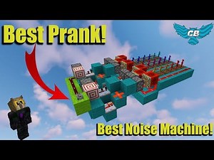 How to Prank your Friends: Easy and Cheap Noise Machine Tutorial in Minecraft 1.16.5 Java