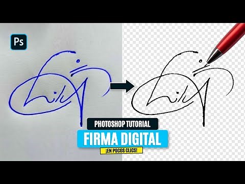 How to create a digital signature in Photoshop | How to digitize a signature - Digital Signature ...