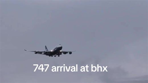 747 Arrival at BHX: A Must-See Aviation Moment