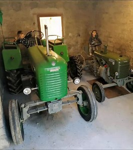 Riccardo & Arianna 🧒🧑 Steyr 185 & Steyr 80🚜🚜 #friendsofsteyr #steyrtraktoren #steyrgarage #steyr185 #steyr80 #collezionegamba | Gamba Francesco Steyr
