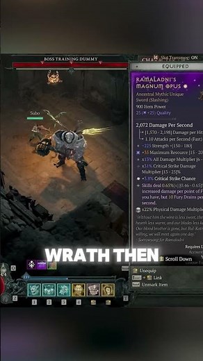 New Meta Barbarian Build In Diablo 4 #Diablo4 #Barbarian #Build