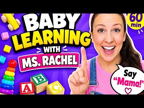 Baby Learning With Ms. Rachel | First Words, Fun Songs & Nursery Rhymes for Babies & Toddlers
