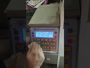 7 Flat knitting machine operating system, programming.