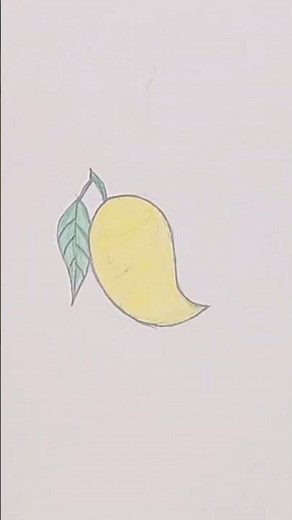 Draw a Perfect Mango in Just 10 Minutes