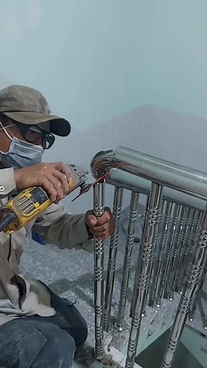 Measuring and Marking a Metal Railing Project