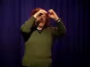 Watch how to sign 'gave a tremendous bobbit' in American Sign Language.