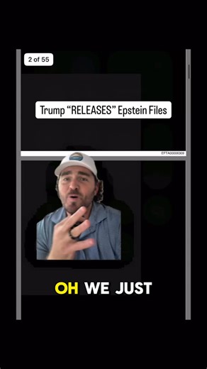 Jordan Uhl on Instagram: "Trump’s DOJ “released” the Epstein files"