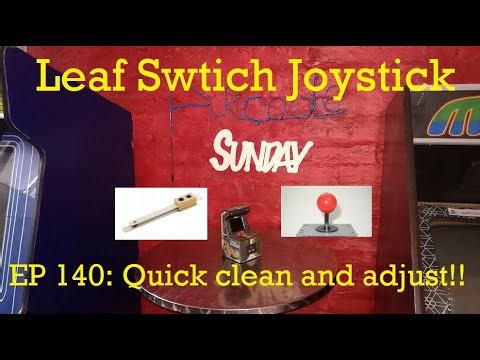 Leaf Switched Joystick adjustment !