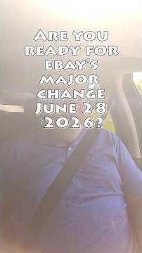 eBay's major change coming June 28, 2026. Are you ready? #ebay