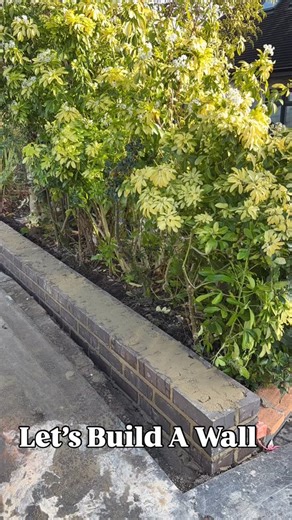 1.7K views · 35 reactions | Let’s Build A Garden Brick Wall 隣 #brickwork #bricklayer #bricks #brick #fyp #fypシ゚ #uk #reel | W F Construction | Facebook