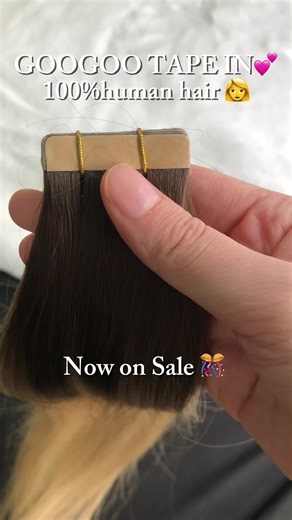 Transform Your Look with GOOGOO Tape-In Extensions