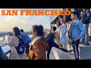 Walking San Francisco's Embarcadero | Fisherman's Wharf, Pier 39, Ferry Building