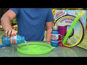 Giant Gazillion INCREDIBUBBLE WAND - How to video by Gazillion Bubbles