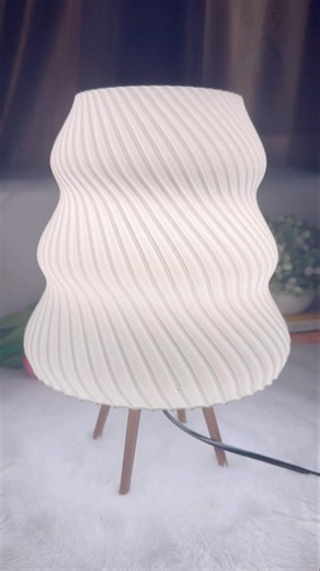 Sculptural Tripod Lamp | Table Lamp 🌸🎀 #shorts
