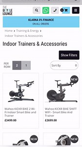 The rainy season has arrived!! Wahoo Indoor Smart Trainers Now Available. From the Wahoo Kickr Bike 2 to the Wahoo Kickr Core • • • • #wahoo #wahookickrbike #wahooligan #wintertraining #turbotrainer #indoortraining #watts #zwift #zwiftcycling #powermeter #wahoofitness #rideindoors #christmasgifts #cyclinggifts | The Bicycle Lounge