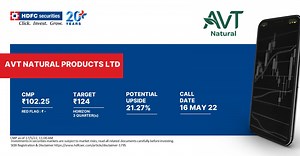 Stock Recommendation – AVT NATURAL PRODUCTS LTD Click here to read the report : https://bit.ly/3yLfCzo Disclaimer- https://bit.ly/3c2091O #StockMarkets #StocksToWatch #StocksInFocus #StockTrading #StockRecommendation | HDFC securities