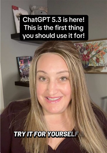 ChatGPT 5.3 was released today. If you want a business, here's the first thing you should do with it. ##chatgptprompts##prompt##chatgpt##chat##ainews