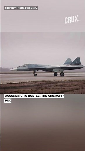Russian Su-57 Soars On First Flight With Fifth-gen 'Product 177' Engine