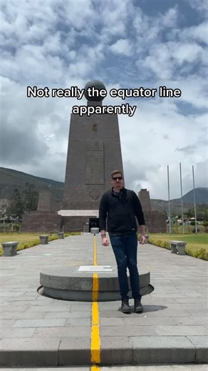 Discovering the True Equator Line in Ecuador